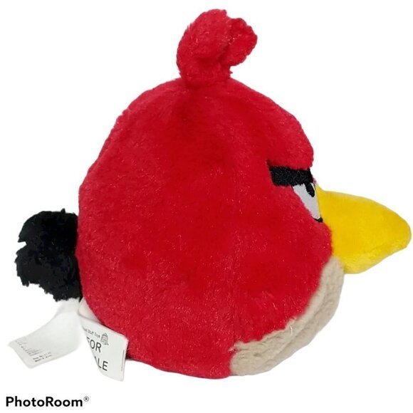 Angry Birds Red Bird Plush Stuffed Animal 2011 - Picture 4 of 5